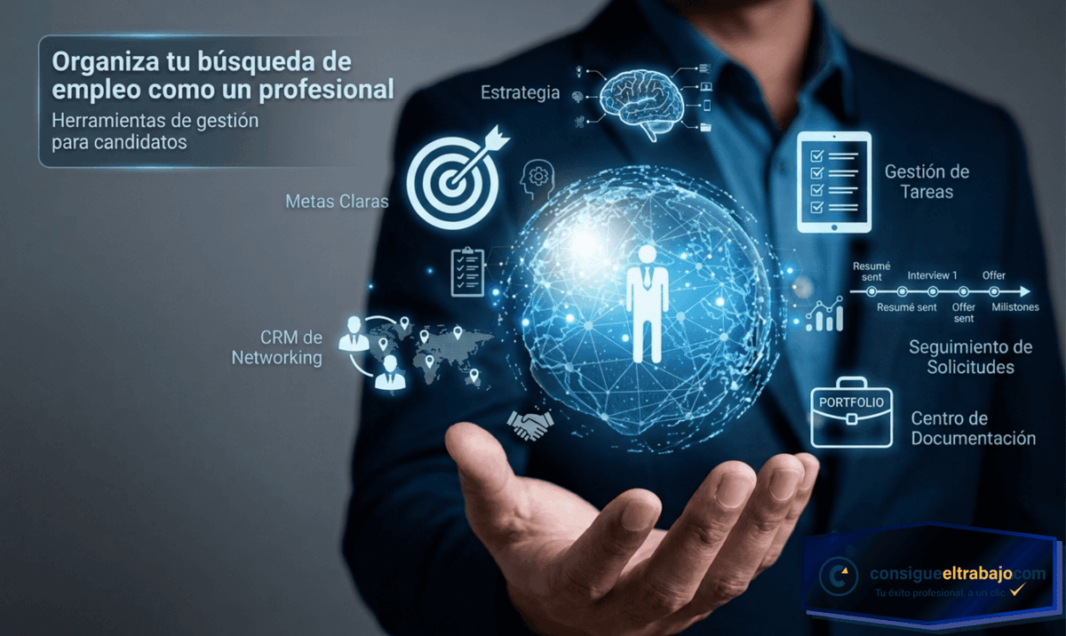 Organizador de búsquedas de empleos